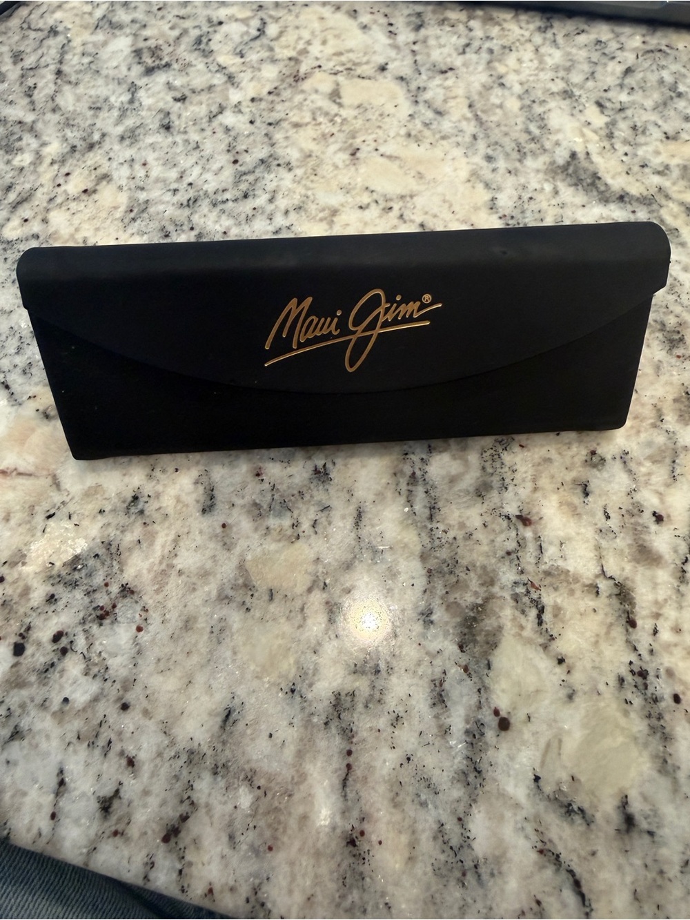 Maui Jim Black Cat Eye Sunglasses with Gradient Smoke Lenses - Picture 6 of 7